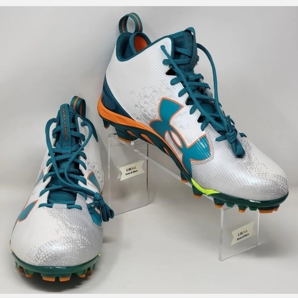 Under Armour Spine Fierce Pro Multicolor Football Cleats Shoes Men\'s Size 16 New main image 6